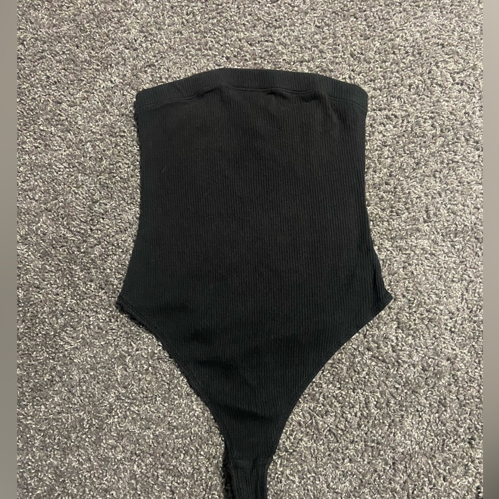 Out from under tube top bodysuit